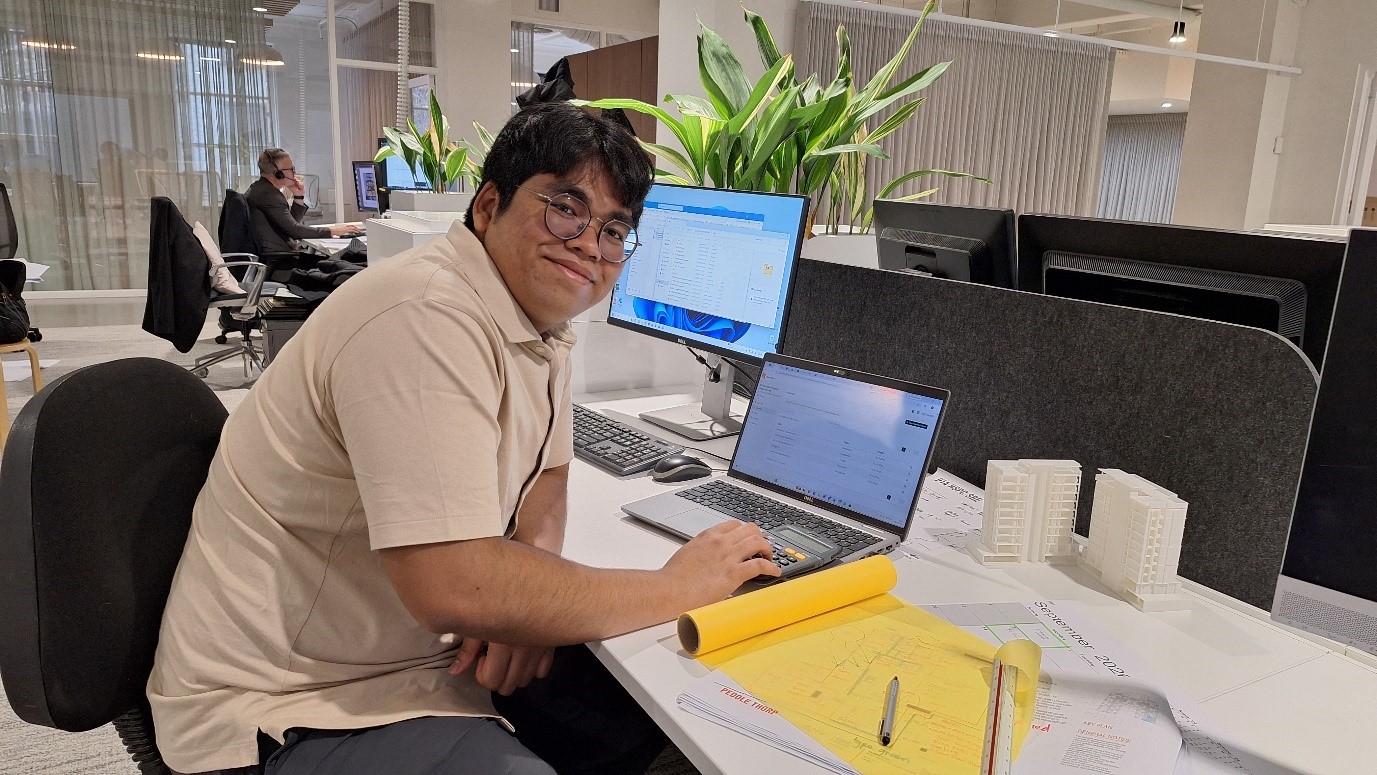 Rayhan Faturrahman ESD intern at SBE